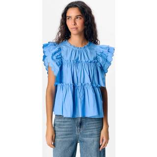Object - Objhope S/l Top - Toppe til kvinder - Cornflower Blue - 40
