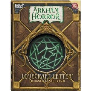 Z-Man-spil Arkham Horror: Lovecraft Letter Card Game - Strategispil baseret p? prisvindende Love Letter Suspenseful Deduction-spil for b?rn og vo