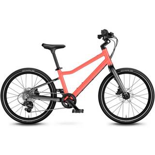 woom EXPLORE 4  - 20 tommer børnecykel - Til børn fra 6–8 år - neon coral