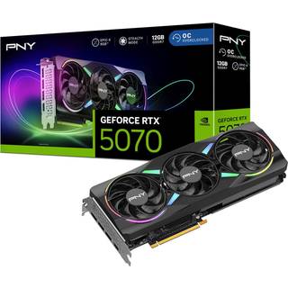 PNY GeForce RTX 5070 12GB ARGB 3X OC grafikkort