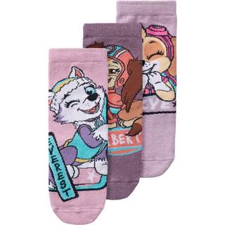 Name It Strømper Lavender Mist Med Paw Patrol Print 3-pak - Str. 31/33