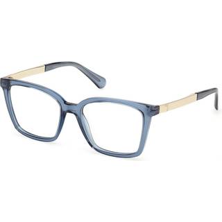 Max & Co. MO5189 090 52 Briller Kvinder Blue - Transparent Shiny Blue - 52mm
