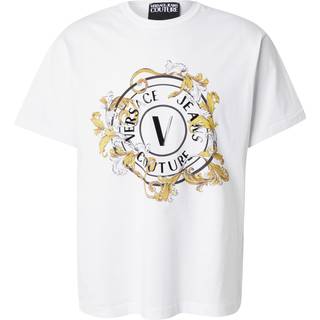 Versace Jeans Couture V Emblem T Shirt White