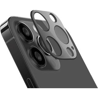 Holdit iPhone 16 Pro / 16 Pro Max Kameralinsebeskyttelsesglas - Case-Friendly - Sort