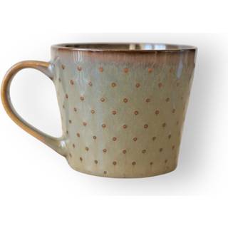 DACORE Dots krus 360 ml - grå/brun