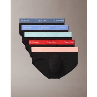 5 Pack Briefs - Icon Cotton Stretch - Black - S