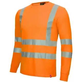 Nitras 7009  MOTION TEX VIZ orange Bomuld polyester lang bluse klasse 2