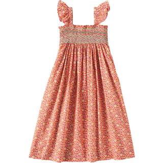 Bonpoint Frances smocked cotton dress - multicoloured - Y 12