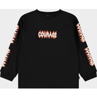 Molo Rube Long-Sleeved T-Shirt Black 104cm  Sort  104 cm  mand