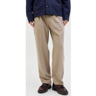 Jack & Jones Karl Cameron Pleated Chino Plaza Taupe