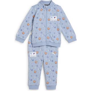 Puma BMW M Motorsport All-over Print Long Sleeve Set Toddler, Blue, Size 3-4Y, Clothing - Aop - 3-4Y