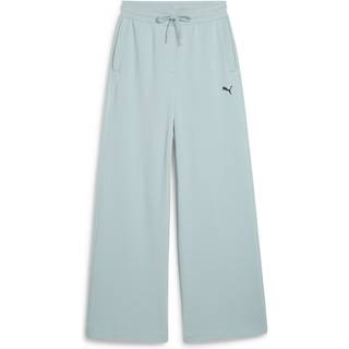 Women&#39;s Puma PREMIUM ESS Relaxed Sweatpants, Green, Size L, Clothing - Modern Mint - L