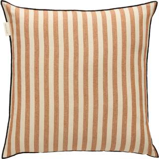 Decotique Outline Stripe Pude 50x50 Cm - Pyntepuder & Betræk Bomuld Brun - 398090