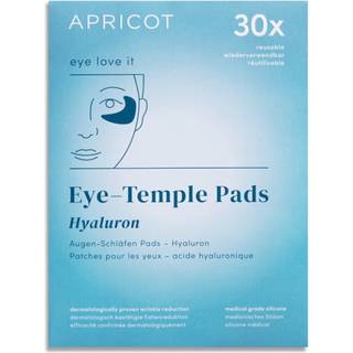 SILIKONE PLASTER TIL ØJENOMGIVELSER M. HYALURON - EYE TEMPLE PADS - APRICOT - - APRICOT - StudioBuus