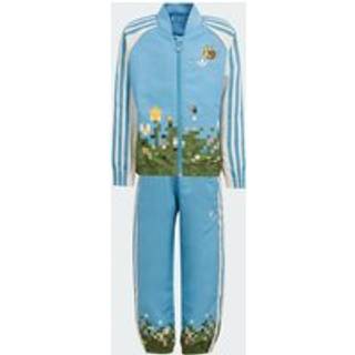 adidas Originals x Minecraft træningssæt - Hazy Blue / Wonder White - 122