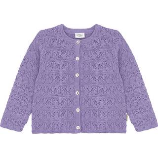 Hust&Claire Cilja Cardigan Bellflower 80 cm  Lilla  80 cm  kvinde