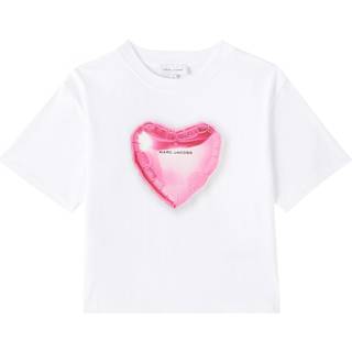 Marc Jacobs Kids Printed cotton jersey T-shirt - white - Y 12
