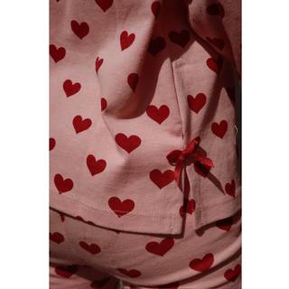 Konges Sløjd GOTS Drey Slit Langærmet Top Amour Rouge 2 Y  Lyserød  2 år  kvinde