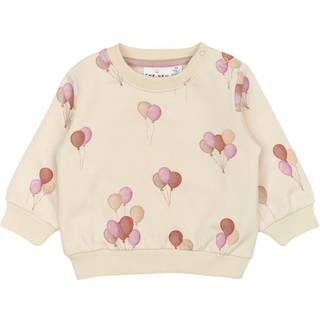 The New Siblings GOTS Nola Sweatshirt White Swan 74 cm  Creme  74 cm  kvinde