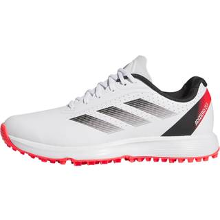 Adizero ZG Spikeless Golf Kids sko - Cloud White / Core Black / Lucid Red - 38 2/3