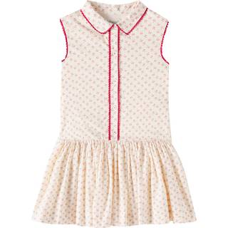 Bonpoint Erinna floral cotton dress - white - Y 8