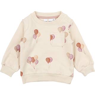 The New Siblings GOTS Nola Sweatshirt White Swan 68 cm  Creme  68 cm  kvinde