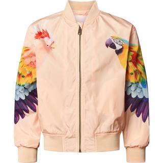 Molo Haliva Jacket Fantasy Parrots 122 cm  Orange.  122 cm  Unisex