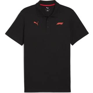 Men&#39;s Puma F1Â® Essentials Polo T-Shirt, Black T-Shirt, Size XXL T-Shirt, Clothing - Black - XXL
