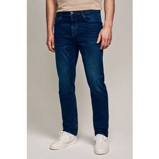 Next Mid Blue Slim Fit Essential Stretch Jeans