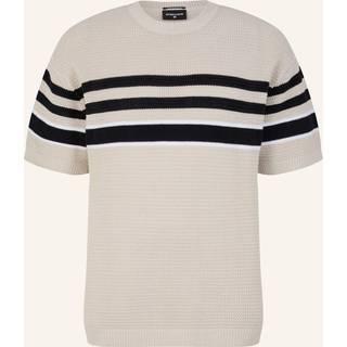 Strellson Herren T-Shirts grau,weiß gestreift