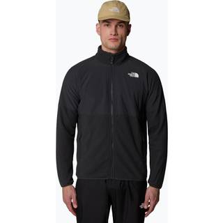 The North Face Men's Glacier Heavyweight Full Zip Fleece Turmeric/Asphalt Grey/TNF Black, XXL