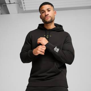 Men&#39;s Puma x HYROX Heavyweight Hoodie, Black, Size XL, Clothing - Black - XL