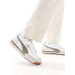 Puma Easy Rider Mix Sneakers Unisex, White, Size 44.5, Shoes - Velvet Moss - 44.5
