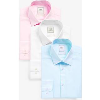 Next Easy Care Single Cuff Oxford Smart Skjorter 3 PakkeEU 42 Almindelig