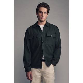 Next Twin Pocket Shacket Overshirt med uldStor