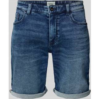 camel active Herren Jeansshorts blau