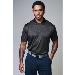 Next Slate Grey Active Jacquard Golf Polo Shirt