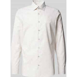 OLYMP Herren Hemd beige meliert