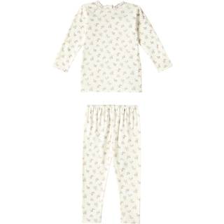 Bonpoint Baby Genna floral cotton pajamas - neutrals - M 1