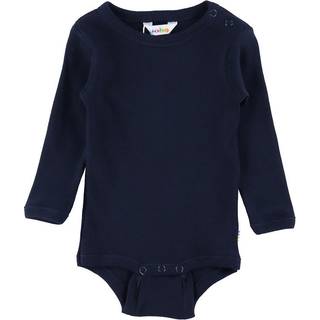Langærmet Body, Navy, 70 cm