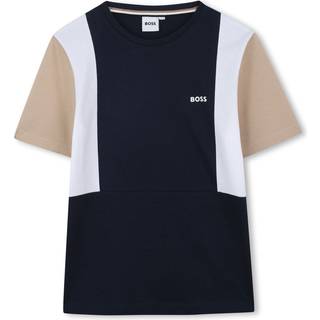 BOSS Drenge T-Shirt Navy
