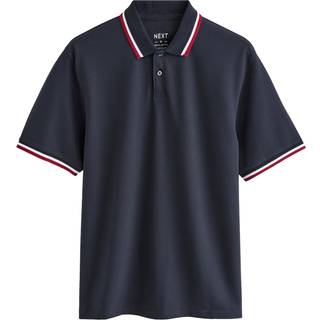 Next Normal pasform Kortærmet Tipped Polo-skjorter5X-Large