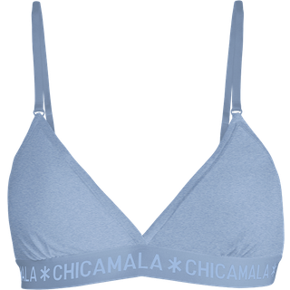 Meisjes 1-pack Triangle Top Effen
