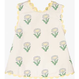 Stella McCartney Kids Floral cotton top - white - Y 2