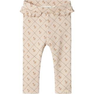 Lil Atelier Gago Kef Slim Leggings - Gray Morn