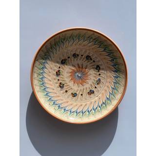 Horezu keramik tallerken | No. 10 | 4 forskellige størrelser - 13-15 cm