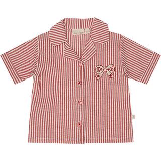 That's Mine - Ino skjorte - Red stripe - 98cm - 3Y