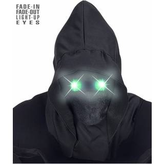 Faceless Maske mit Leuchtend Grünen Augen