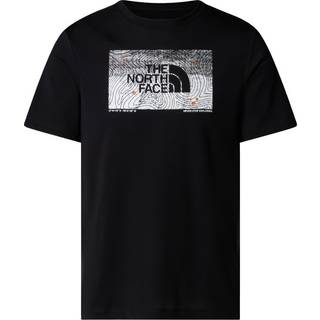 The North Face Foundation Abstract Graphic Tee T-shirt Herrer størrelse XXL farve sort