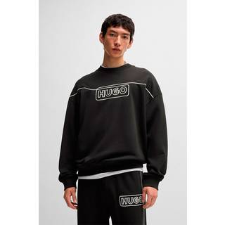 HUGO Blue Noideryos Sweatshirt Black